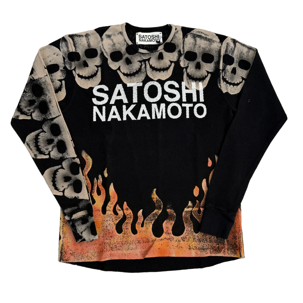 Satoshi Nakamoto Lost Boy Thermal Black