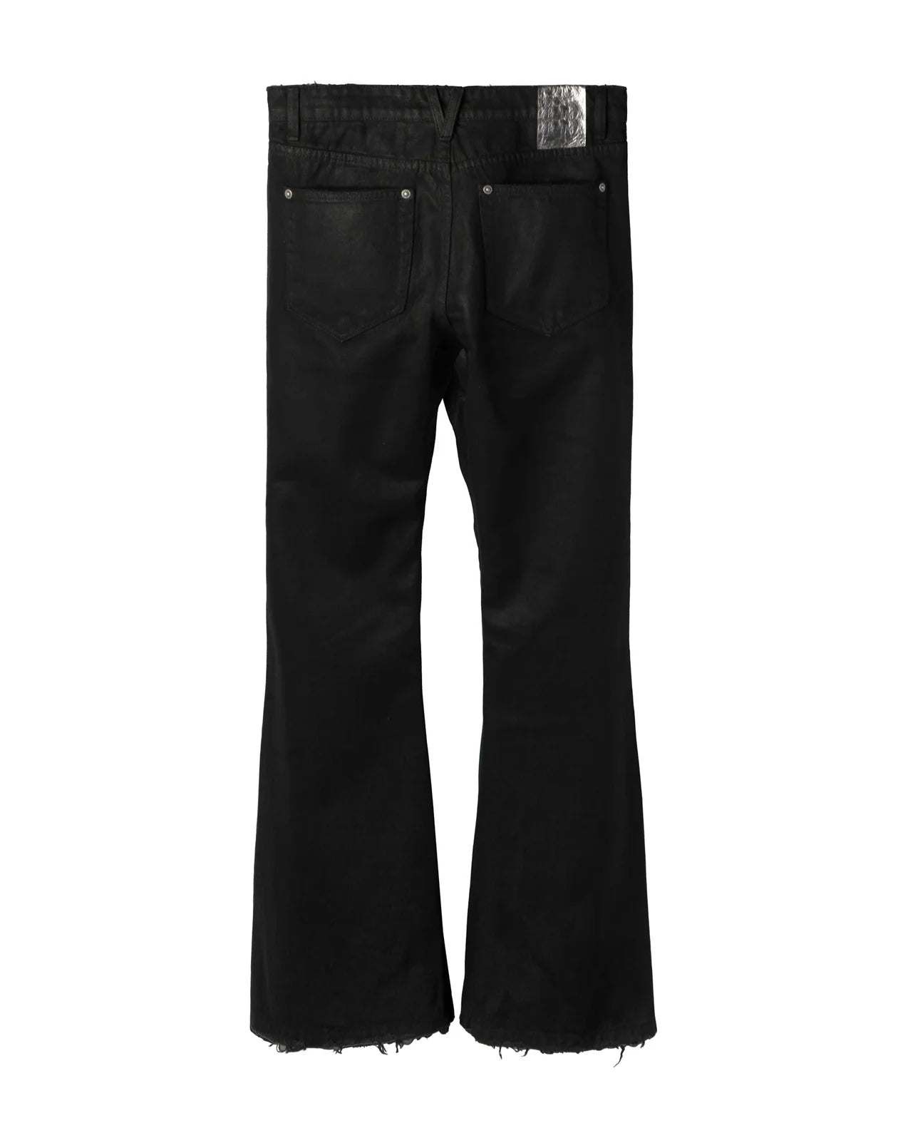 VAGUE WAXED BOOTCUT DENIM [BLACK]