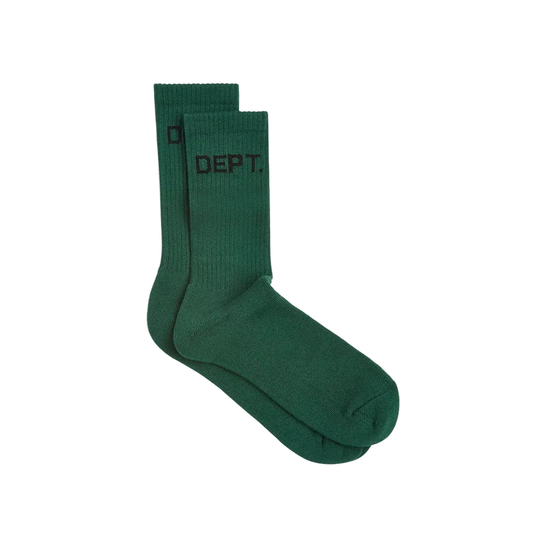 GALLERY DEPT. Dept Socks Hunter Green