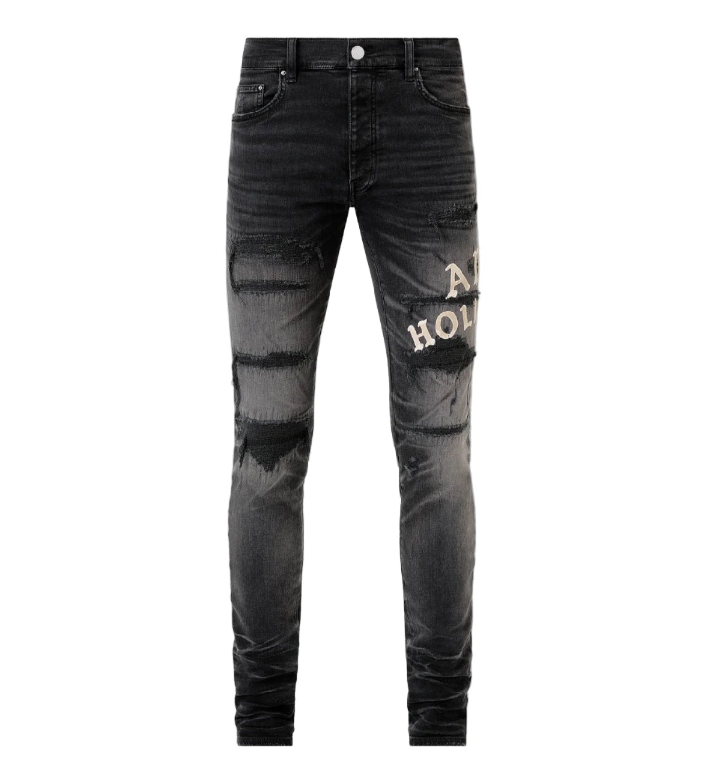 AMIRI HOLLYWOOD REPAIRED JEAN