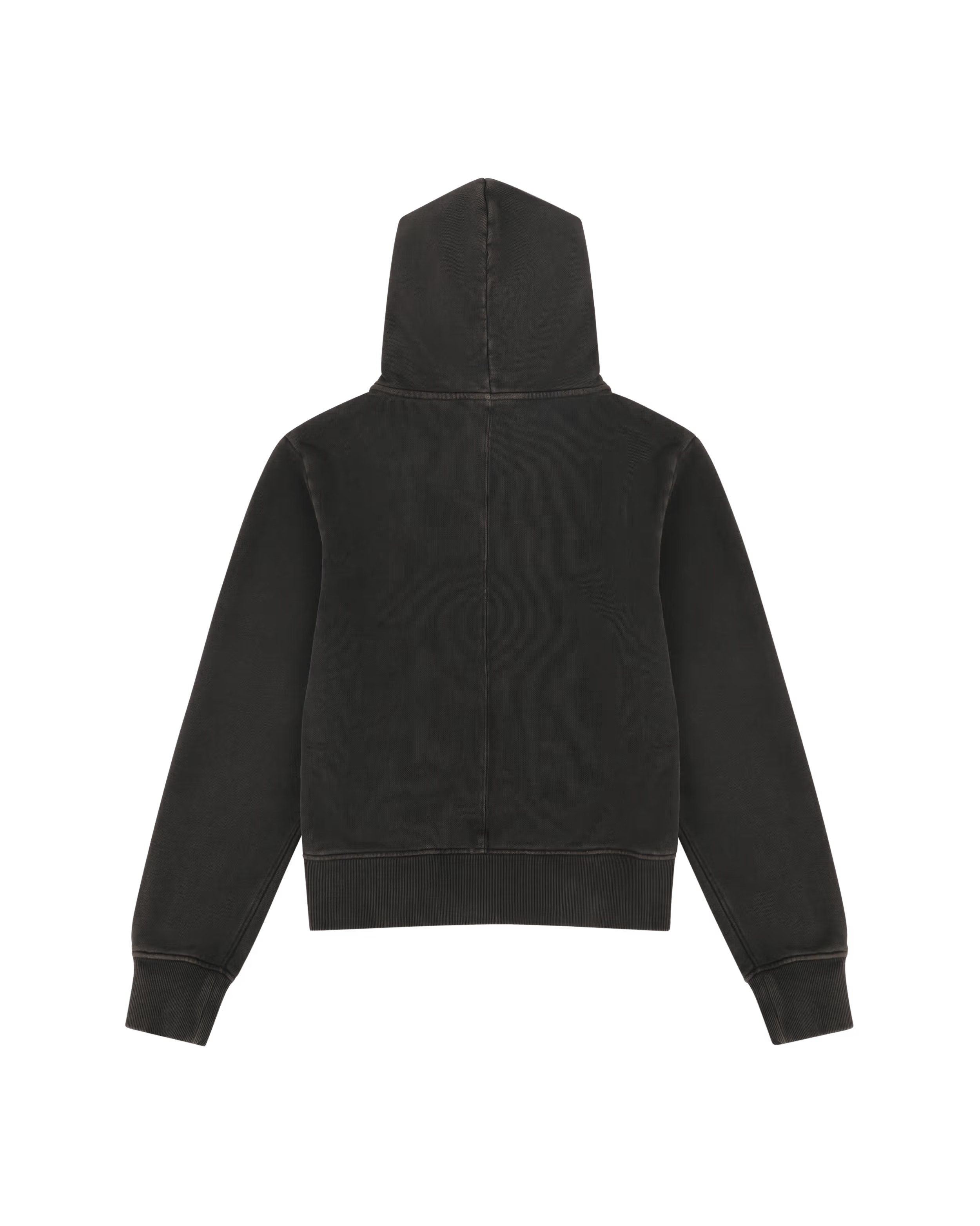 ENTIRE STUDIOS Slim Zip Up Washed Black