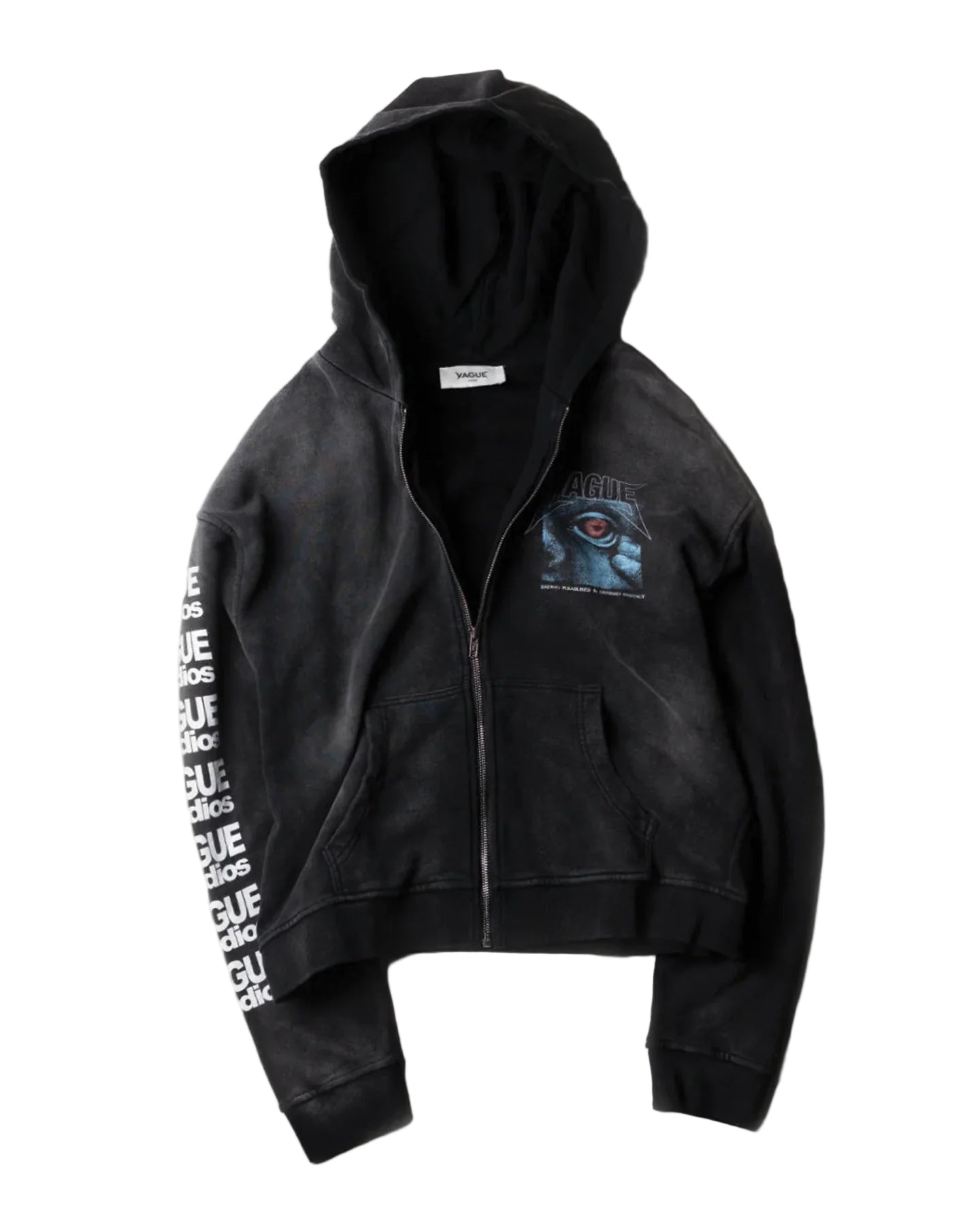 VAGUE FADING PLEASURES ZIP UP SUNBEAT BLACK