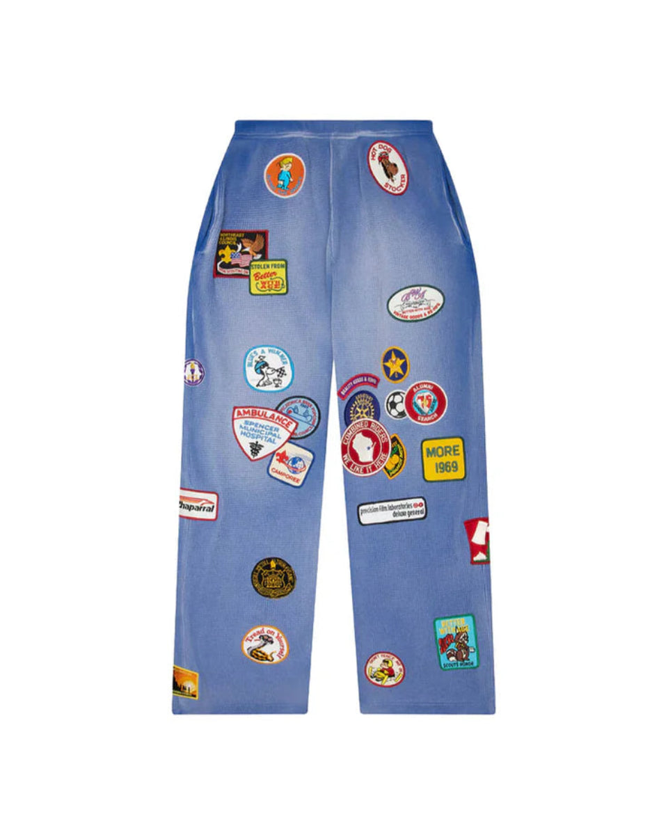 BETTER WITH AGE GENTLMEN'S WAFFLE SWEATPANT Blue