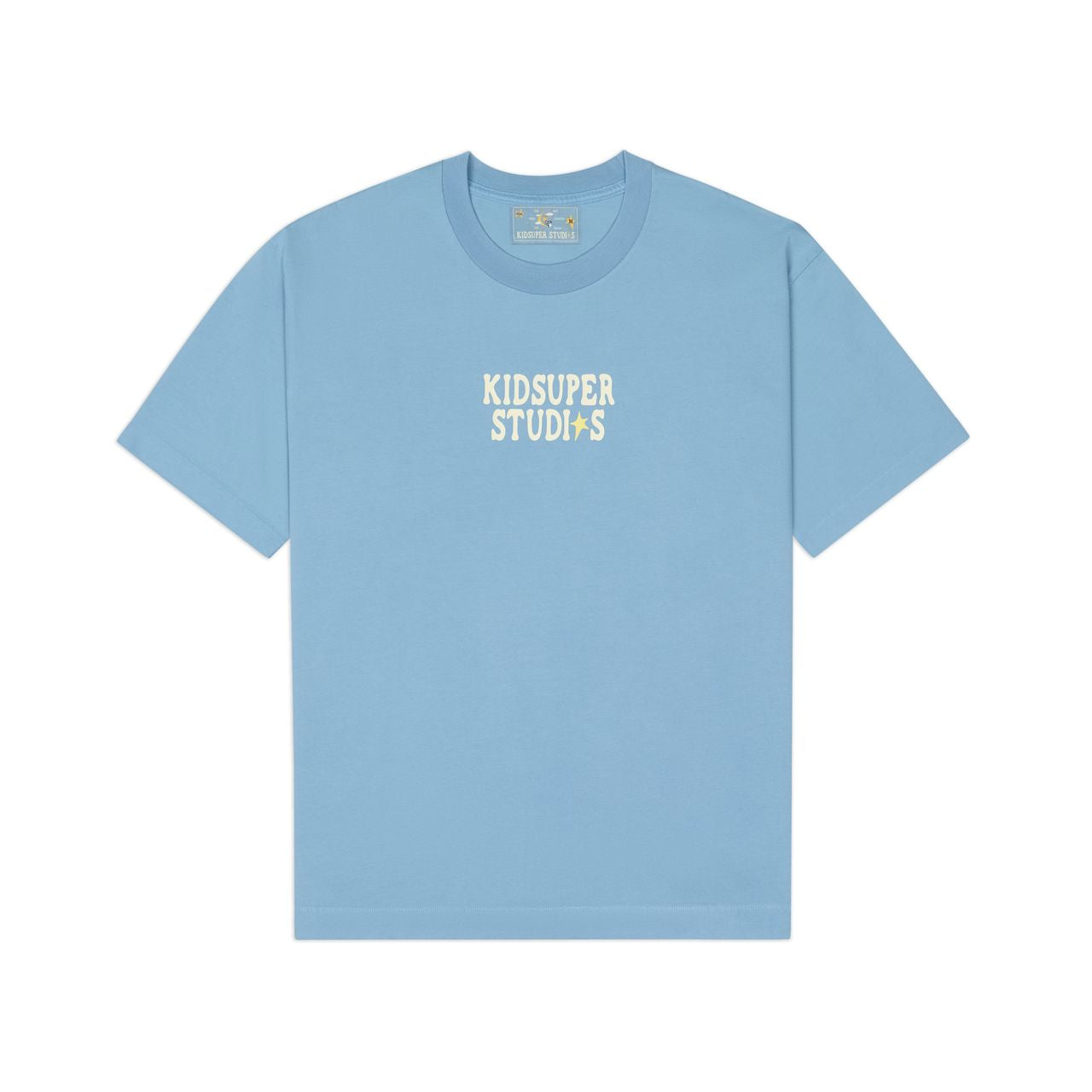Kid Super The Boy who Jumped the Moon Tee Light blue
