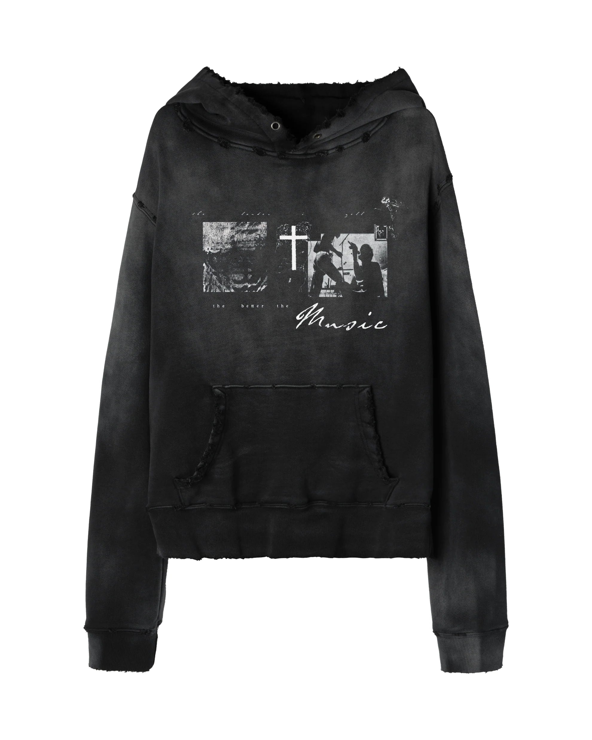VAGUE IDOL HOODIE [SUNBEAT BLACK]