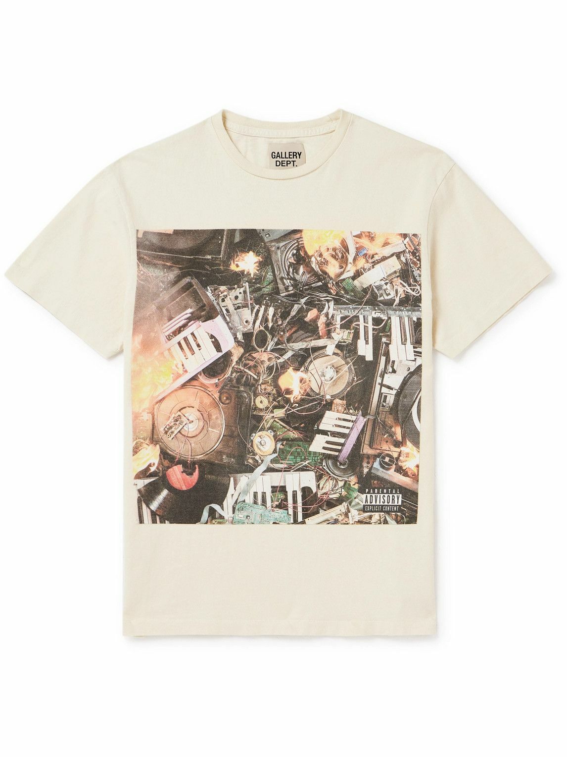GALLERY DEPT. MISERY GRAPHIC TEE - WHITE
