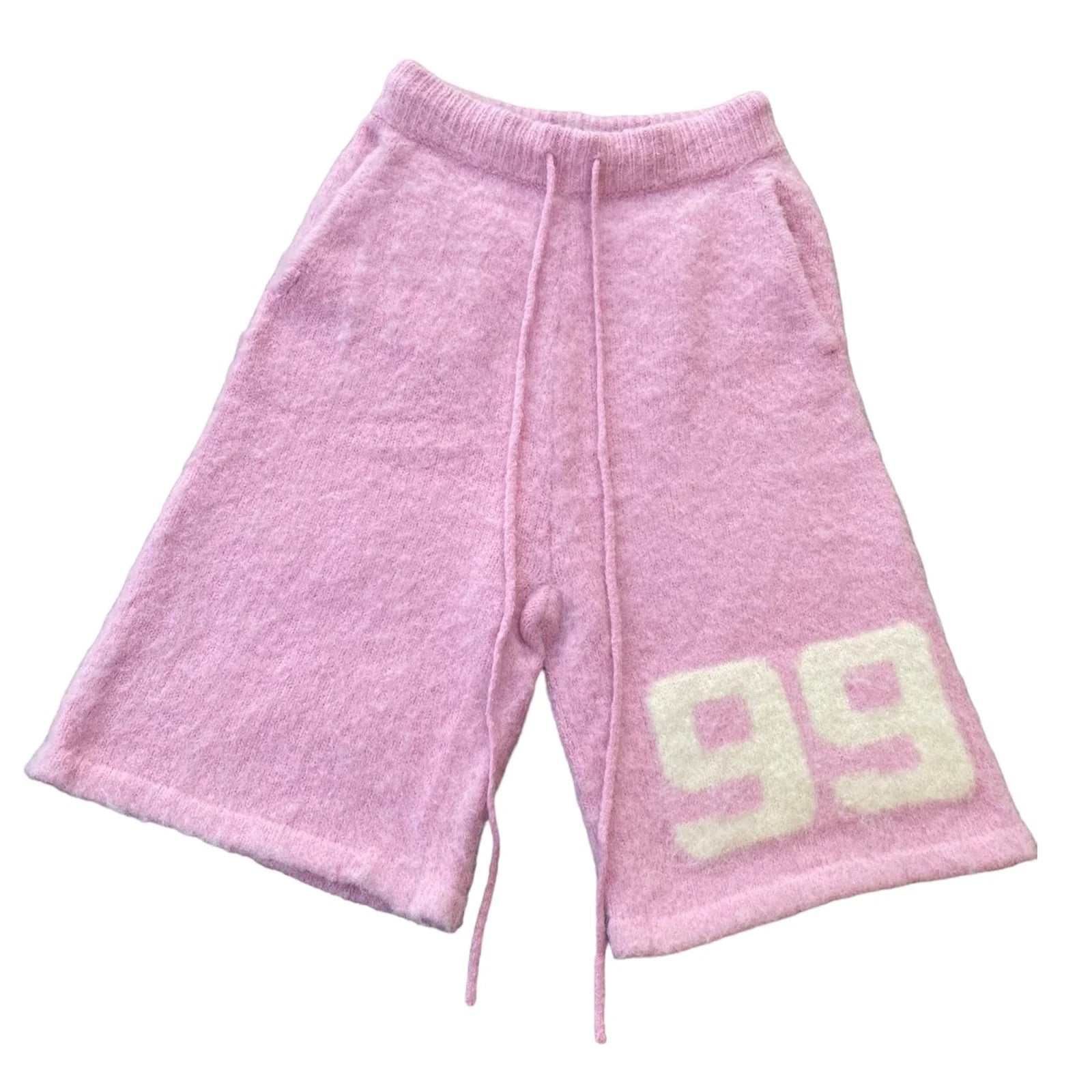 BRAINWASHED Mohair Shorts Pink