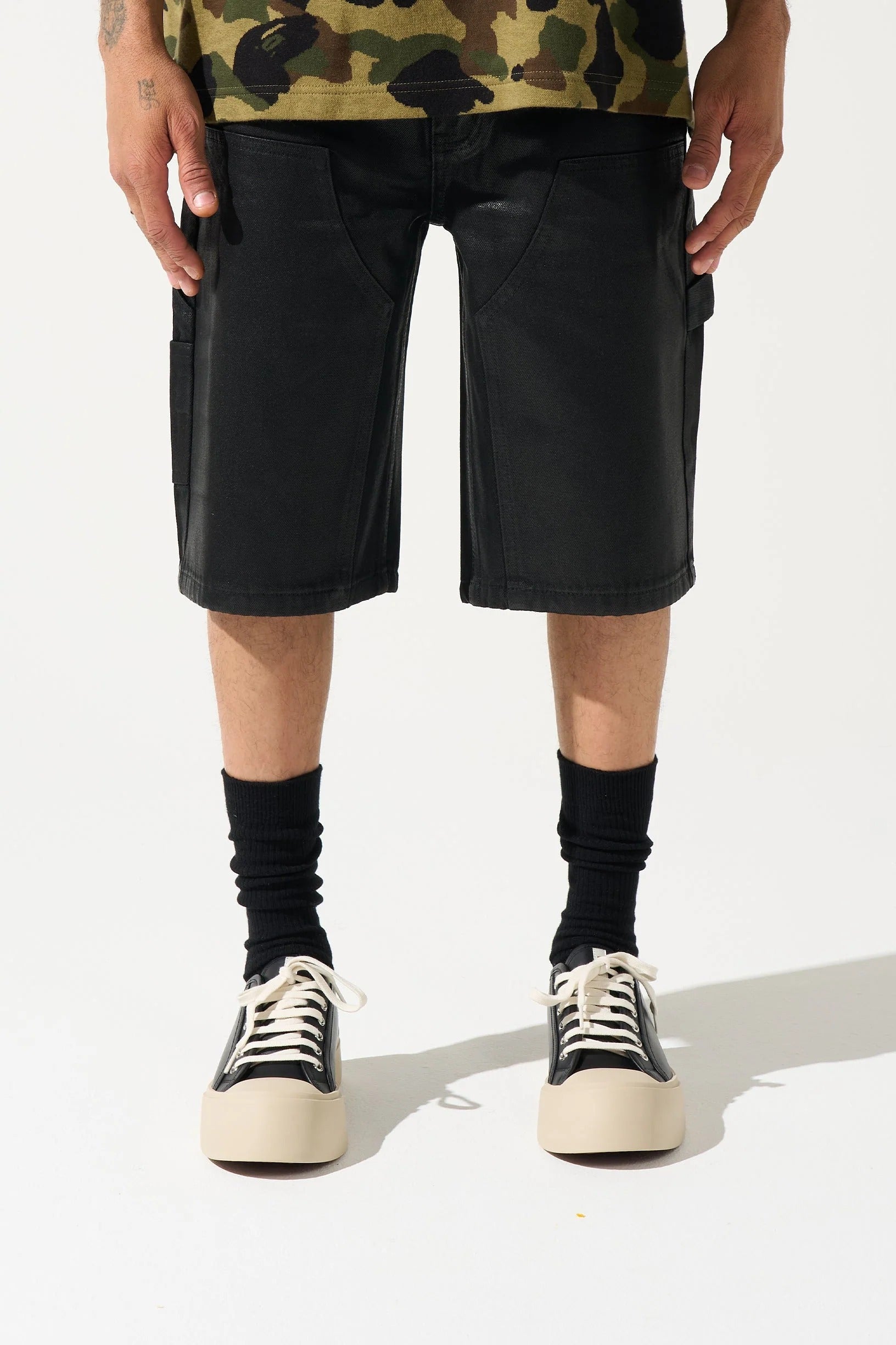SERENEDE ONYX Denim Shorts
