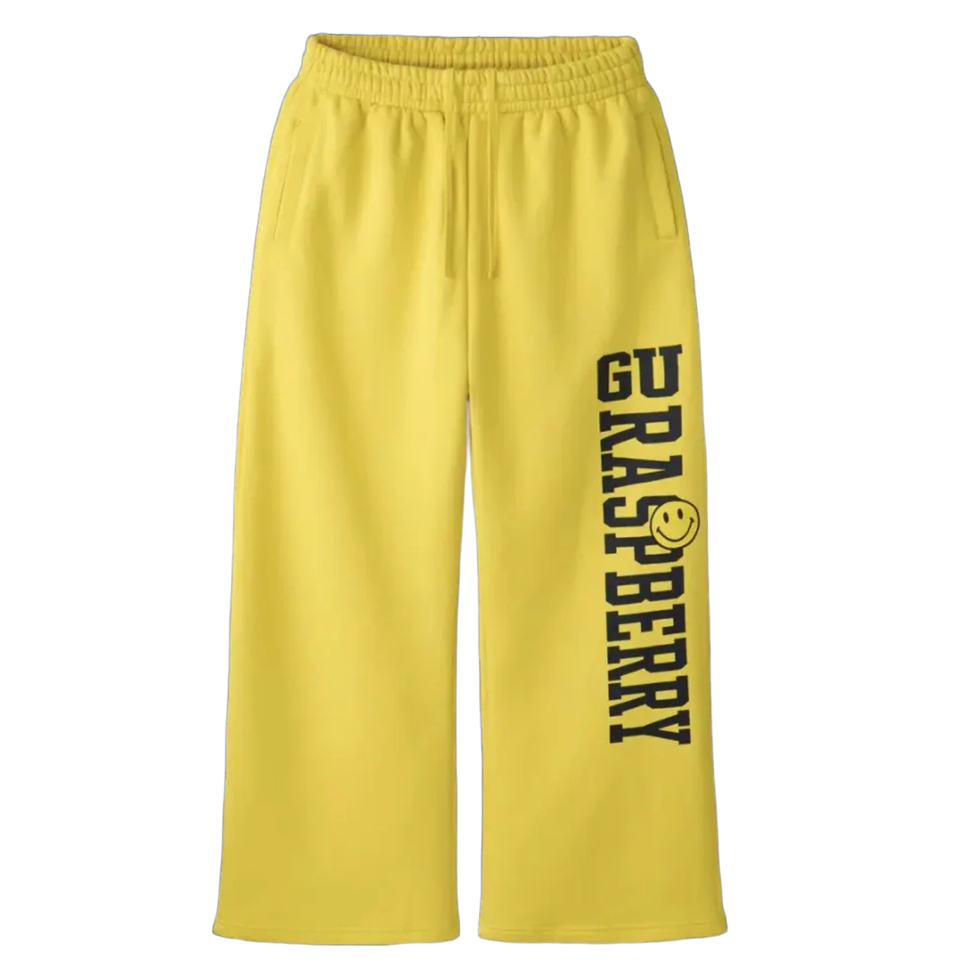 GV GALLERY Gallery Raspberry Hills x Greedy Unit 'Yellow' F&F Sweatpants