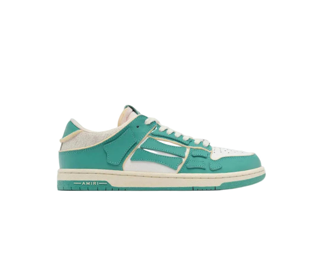 AMIRI Collegiate Skel Top Low Sea Blue White