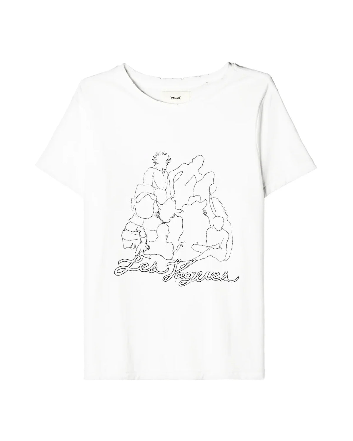 Vague LES VAGUES TEE White