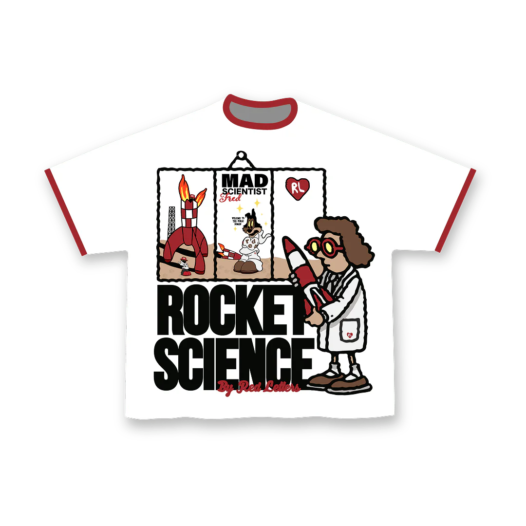 RED LETTERS Mad Scientist Tee