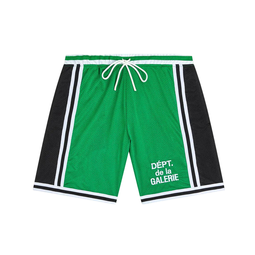 GALLERY DEPT. Miami Court Shorts Kelly Green Black