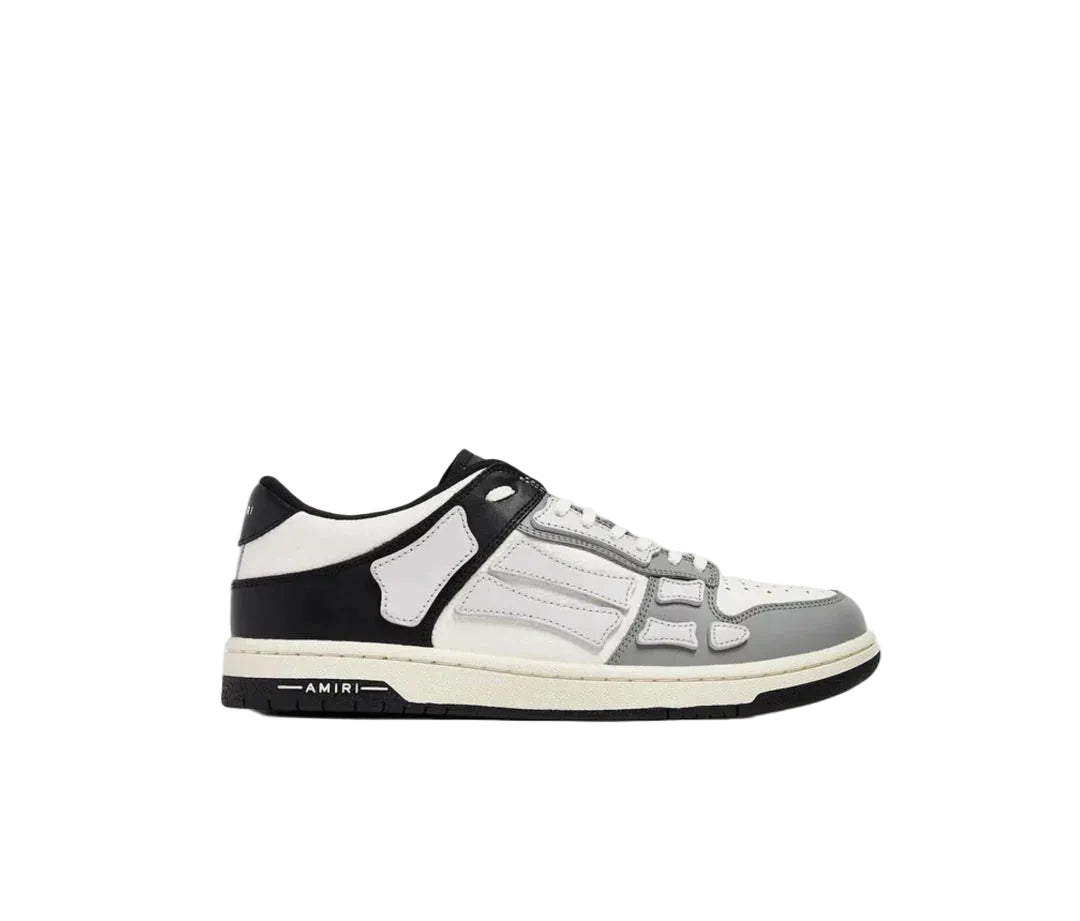 AMIRI Two-Tone Skel Top Low Black White Grey