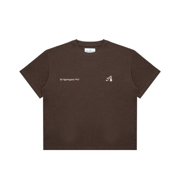 BY APPOINTMENT ONLY CHARM TEE Brown