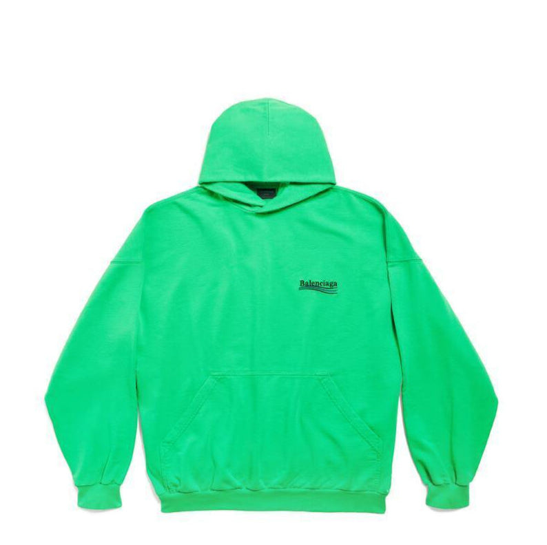 Balenciaga Political Campaign Hoodie ( TEAL )