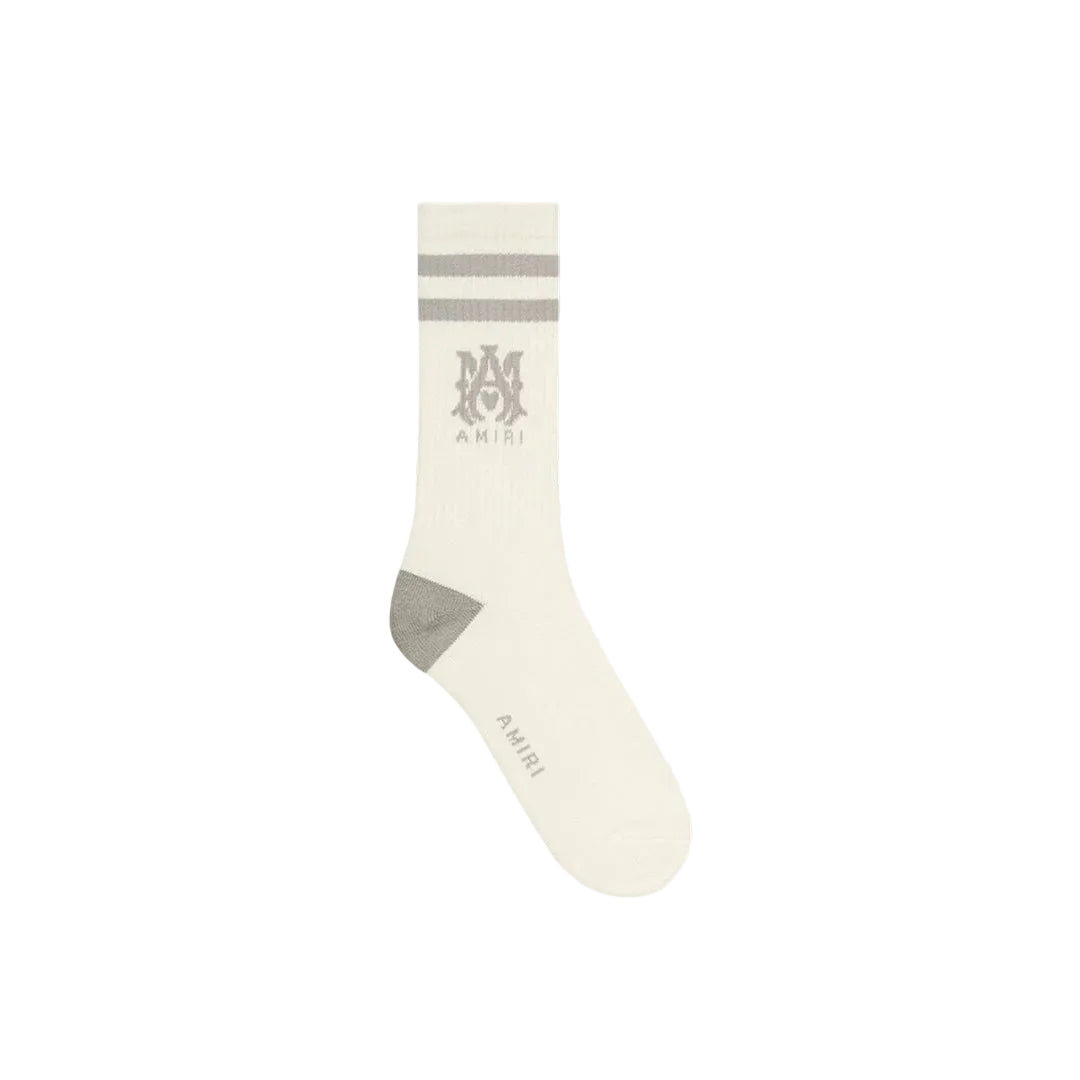 Amiri MA Stripe Sock Alabaster