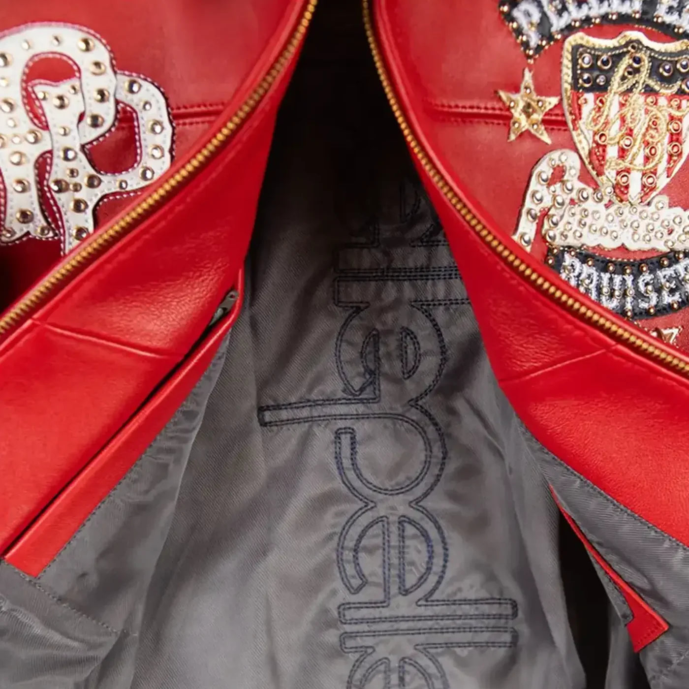 Pelle Pelle American Bruiser Plush Womens Crop Jacket