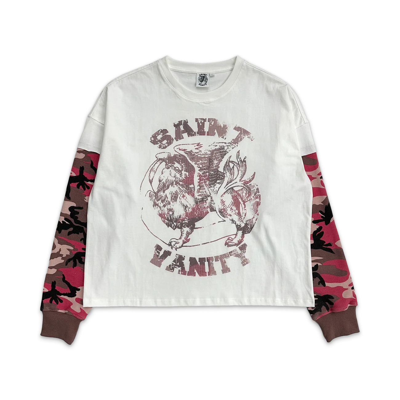 Saint Vanity Griffin Camo Thermal Pink
