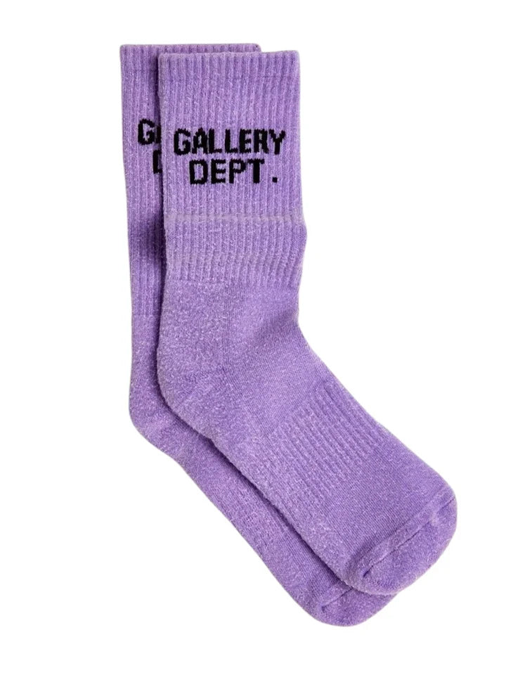 Gallery Dept. Clean Socks - Fluorescent Purple