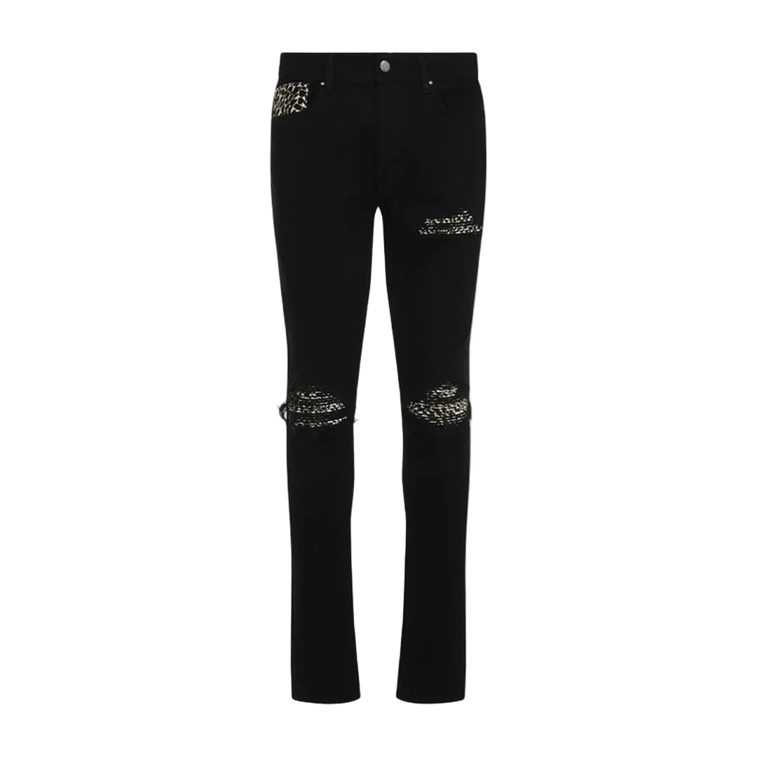 AMIRI Leopard MX1 Jean Black OD