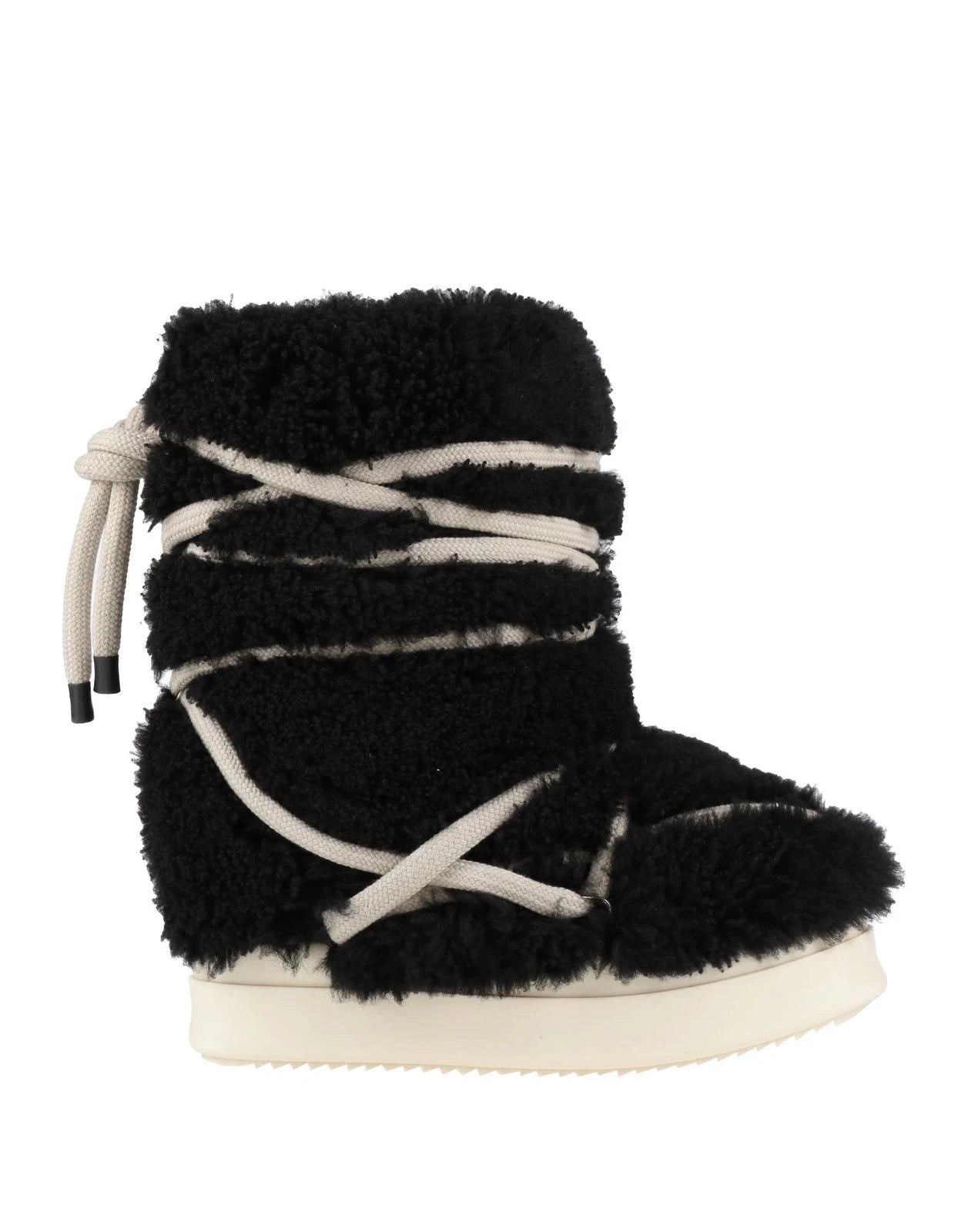 RICK OWENS mega bumper shearling lunar boots
