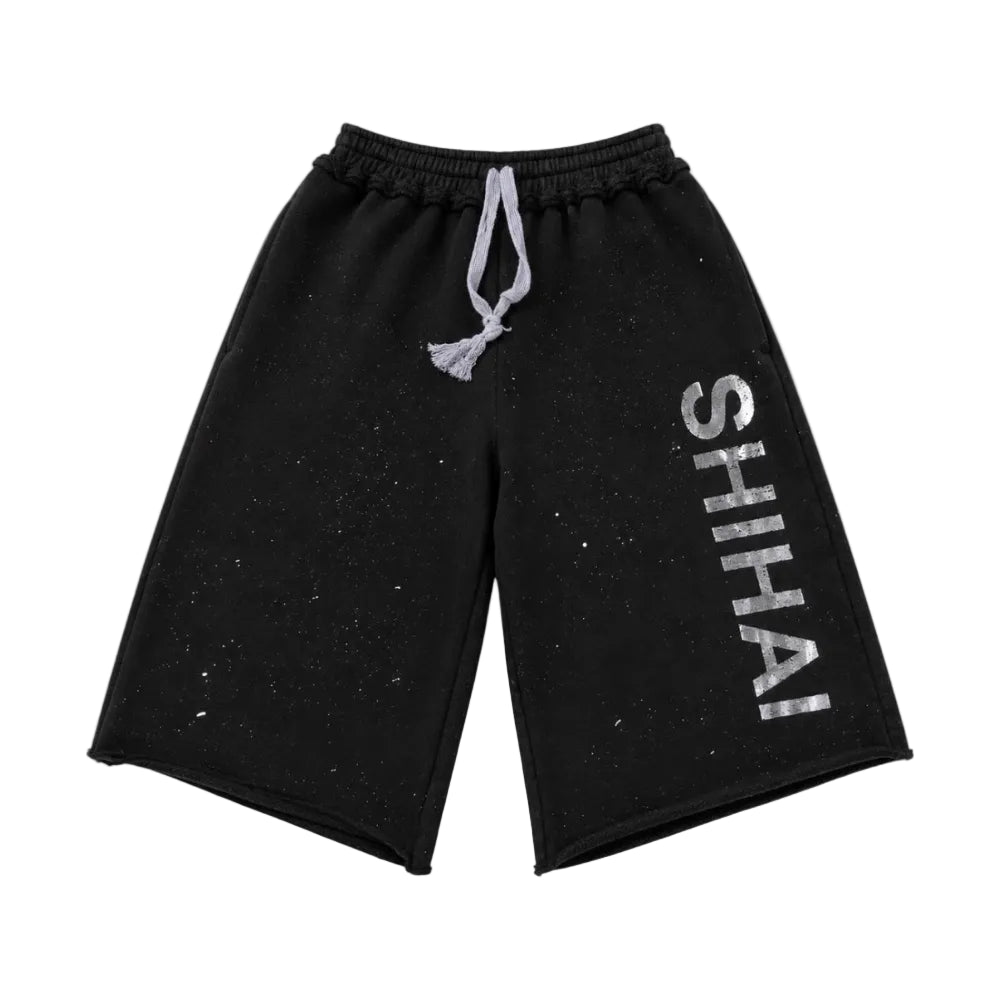 SHIHAI KASSORO ALUMINUM BLACK 3/4 SHORTS