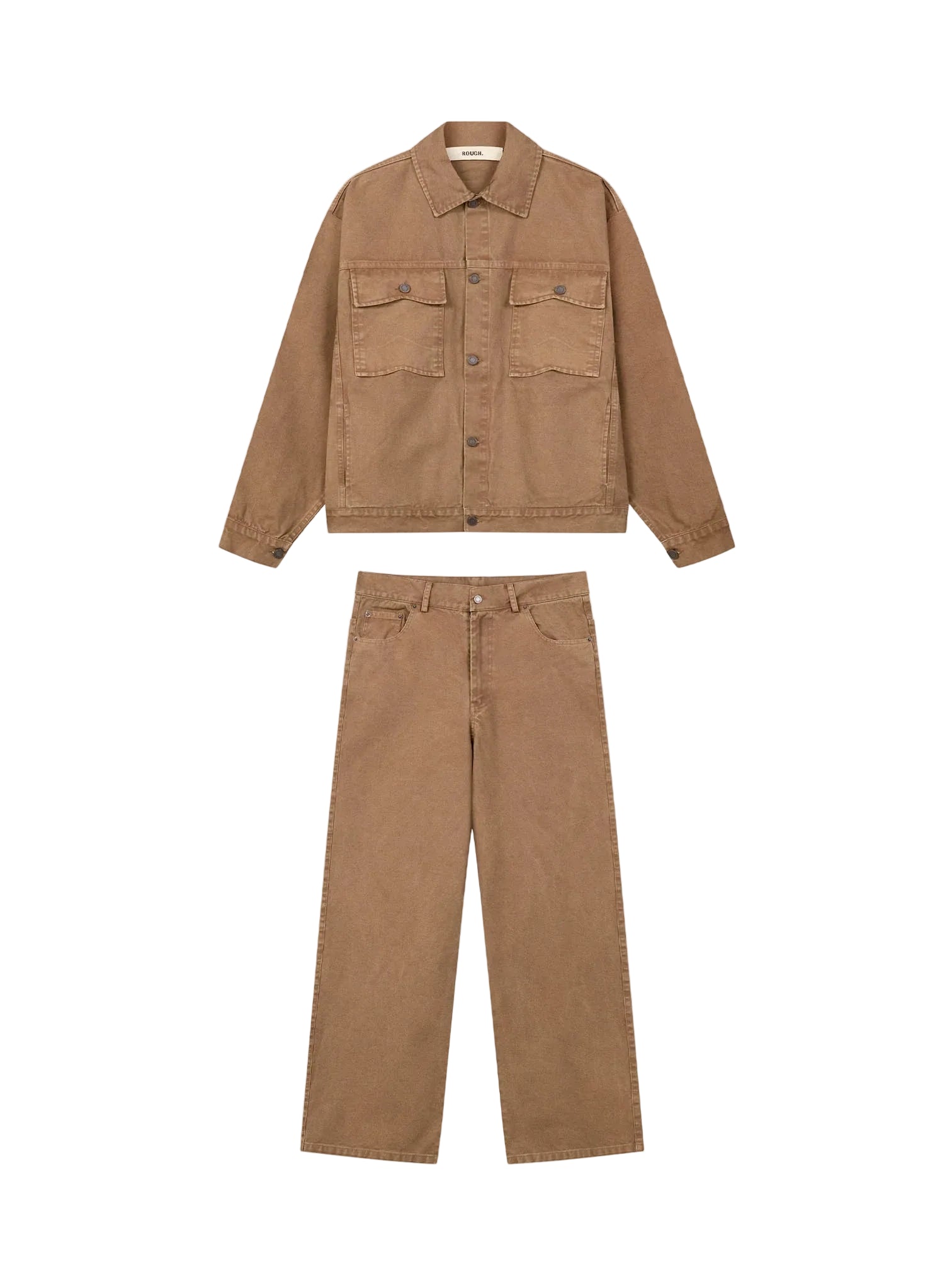 ROUGH RUST DENIM SET