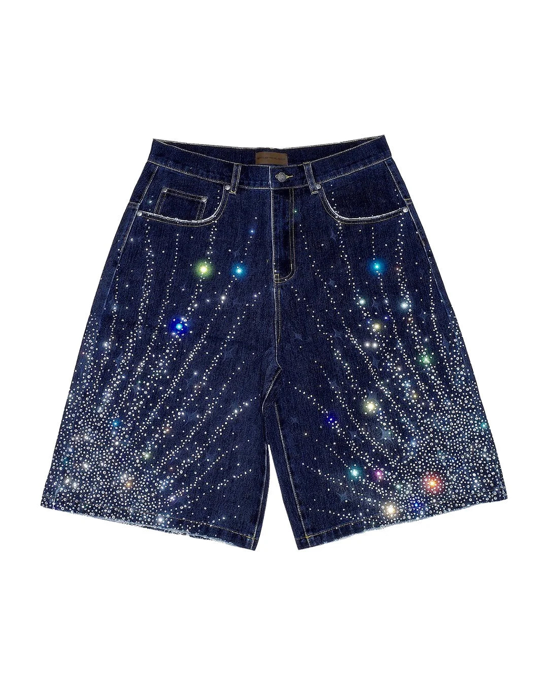 BIRTH OF ROYAL CHILD | 20K Diamond Starlight Denim Shorts IN Blue