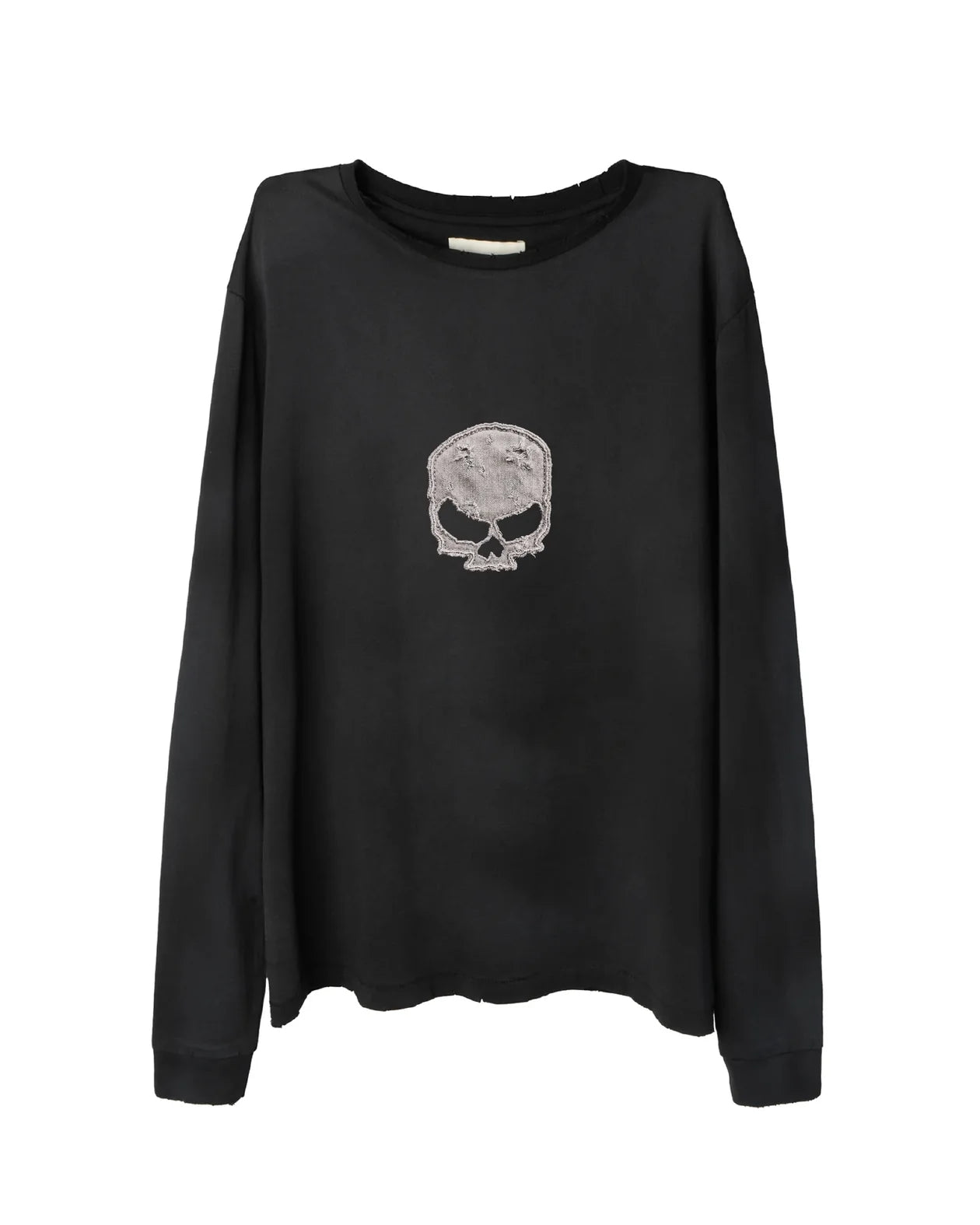 Vague SKULL LONGSLEEVE SUNBEAT BLACK
