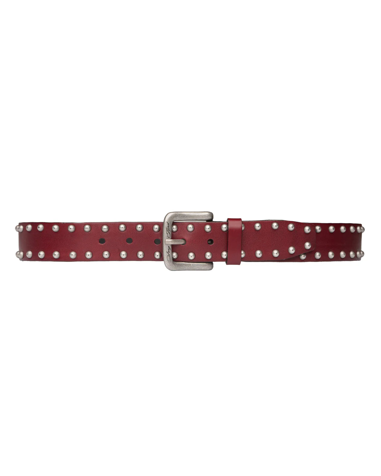 VAGUE SONGBIRD STUDDED BELT [LIPSTICK]