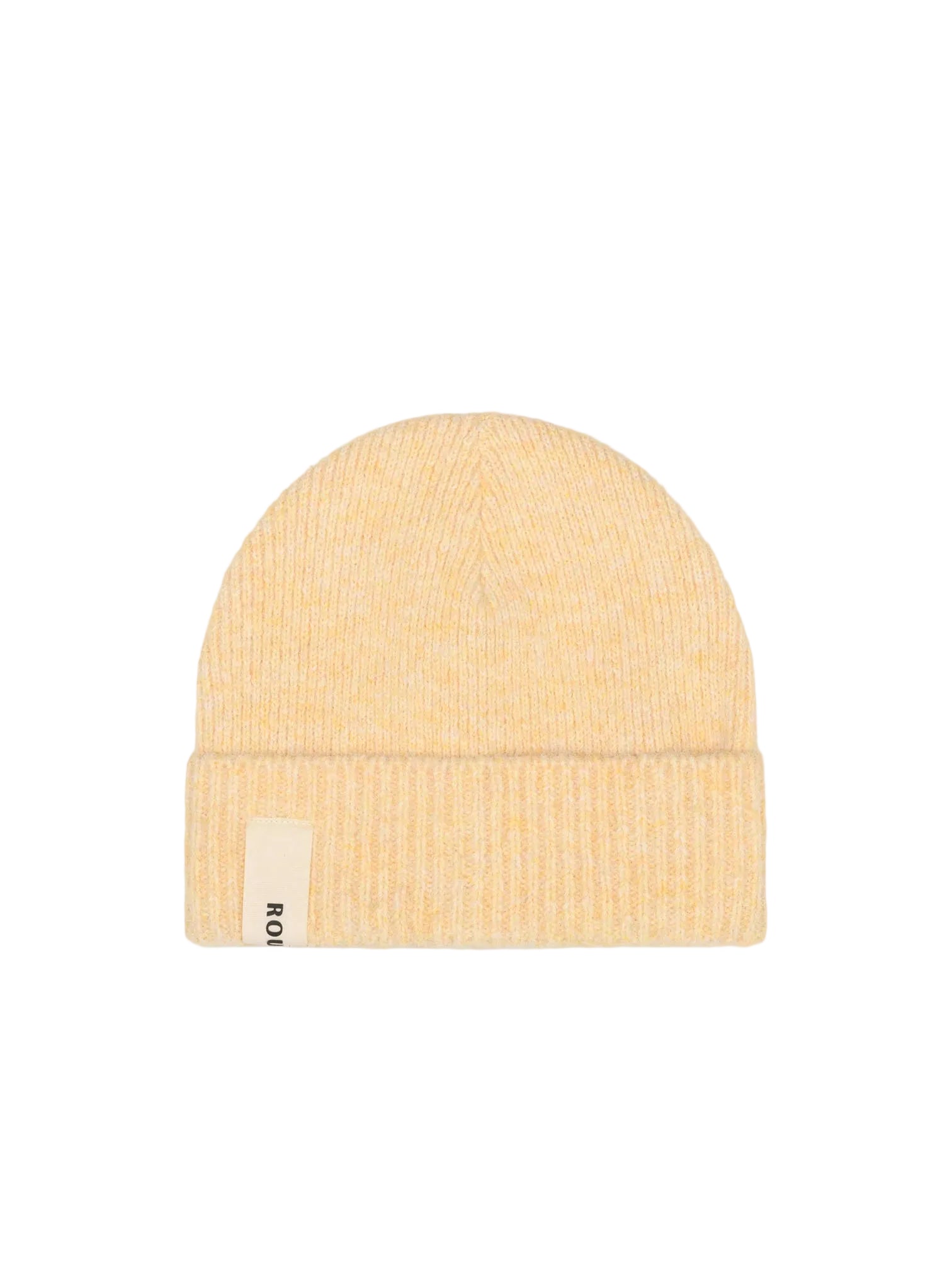 ROUGH FUZZY BEANIE YELLOW