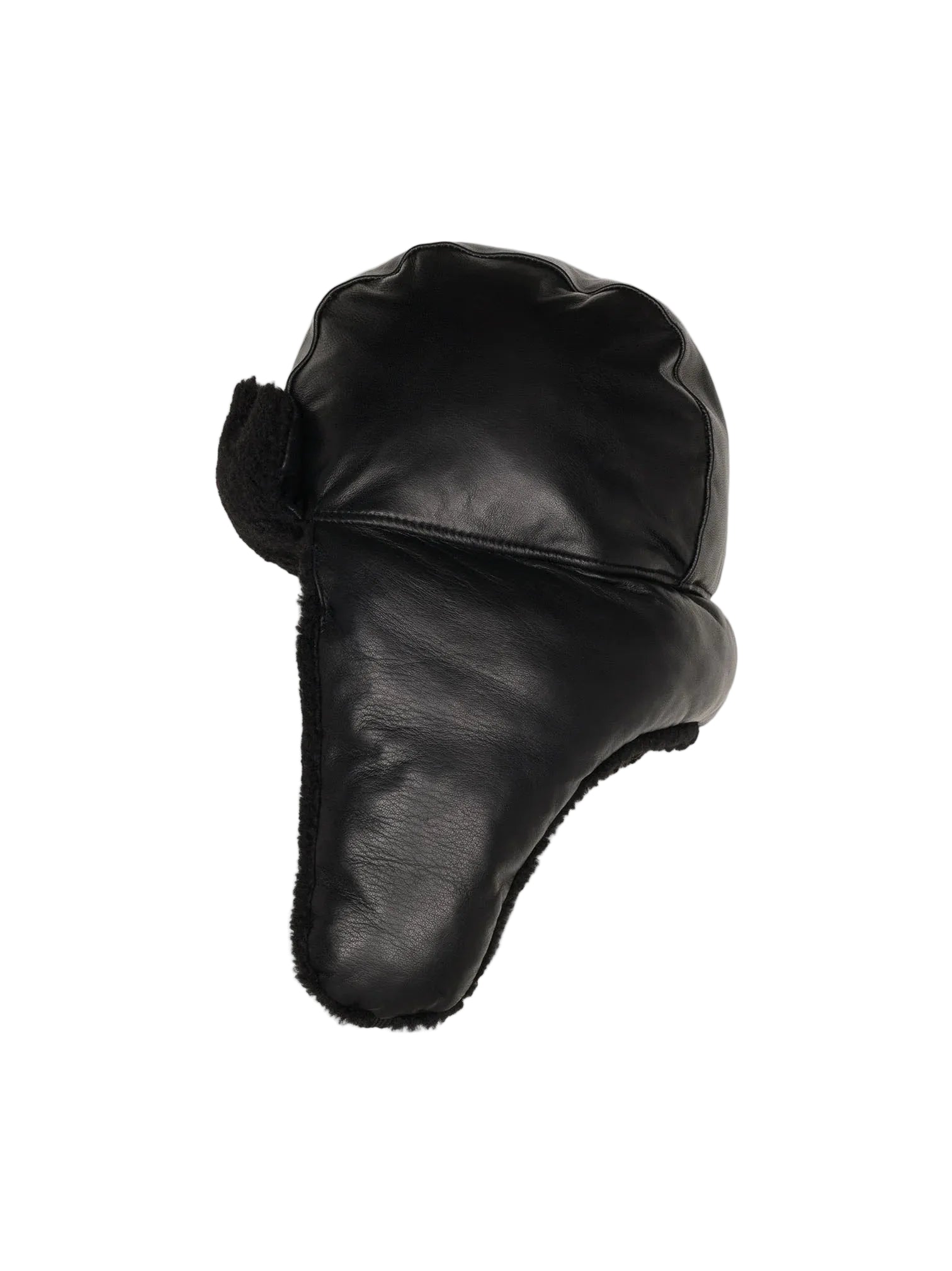 ROUGH PADDED LEATHER SHAPKA