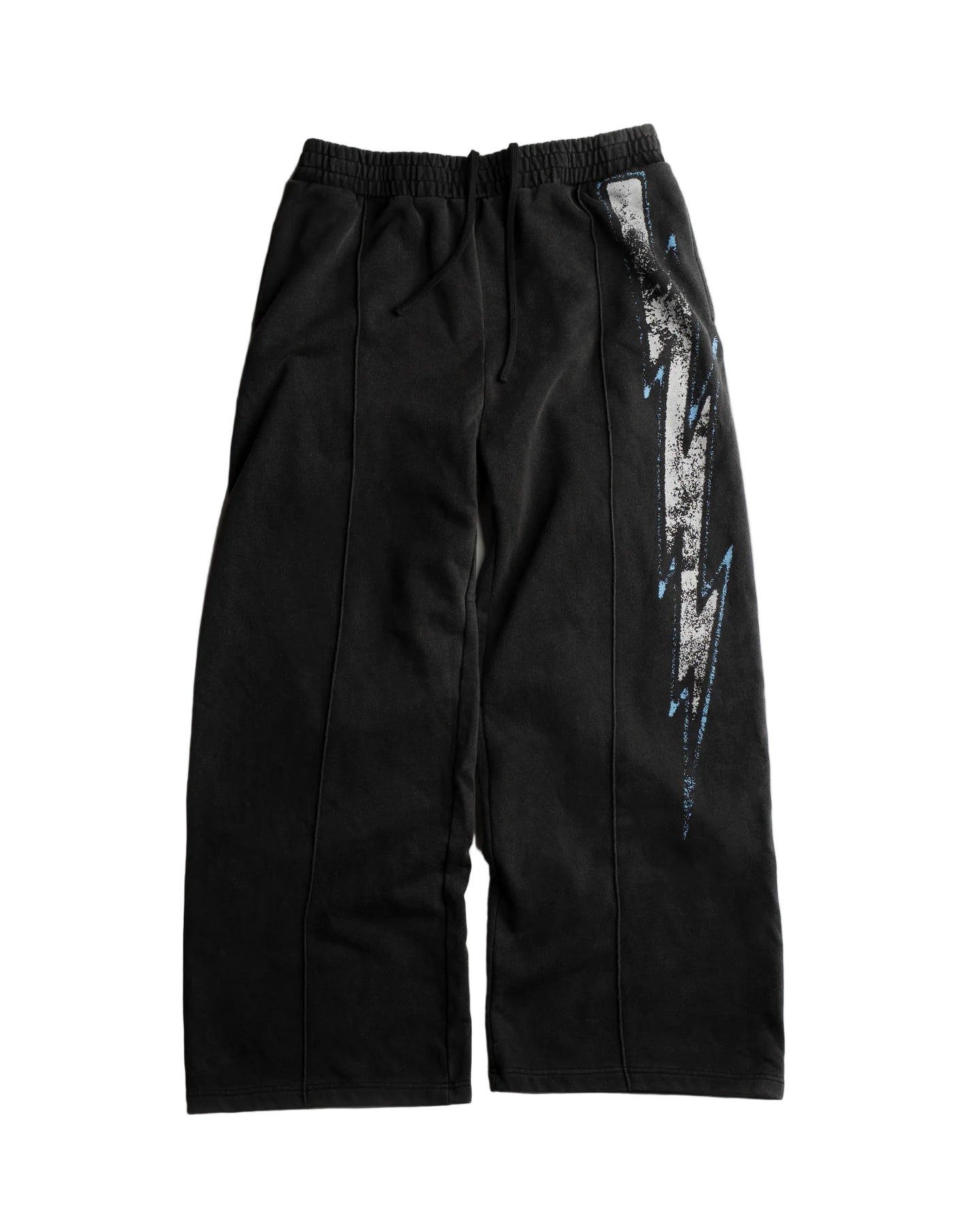 VAGUE STRIKE SWEATPANTS IN BLUE & WHITE