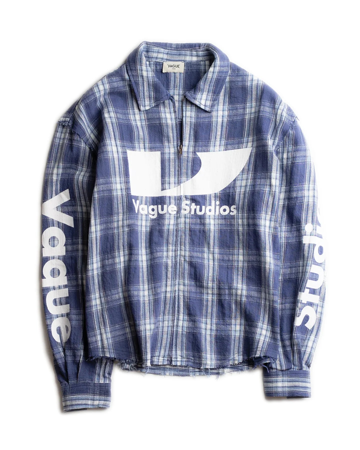 VAGUE SURGE ZIP FLANNEL [BLUE]