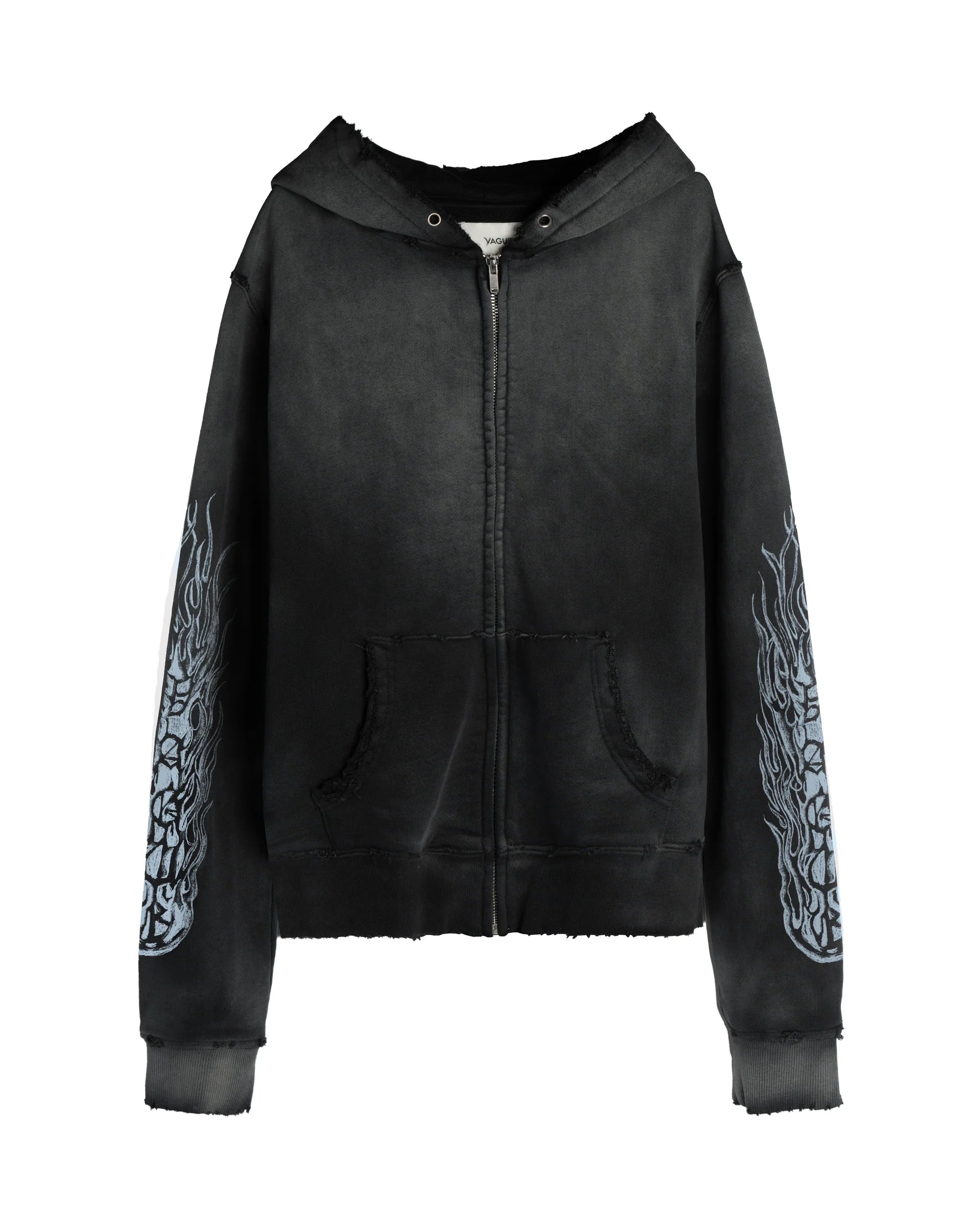 VAGUE THRASH ZIP-UP [SUNBEAT BLACK]