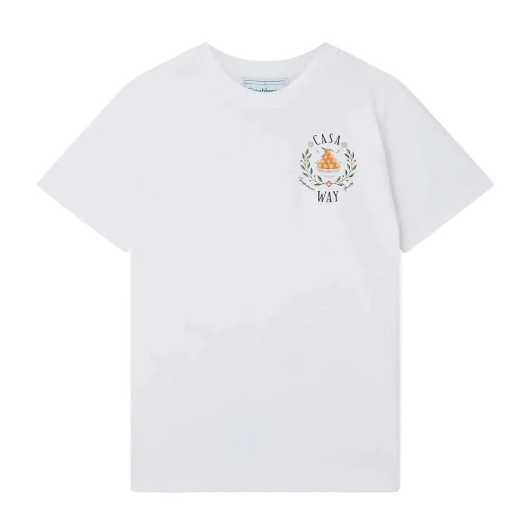 Casa Blanca Casa Way Short Sleeve T-Shirt White