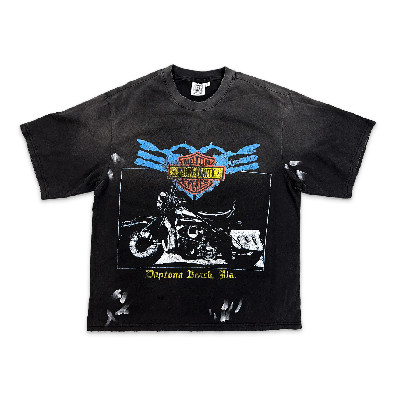 Saint Vanity Bike Week Tee Vintage Black
