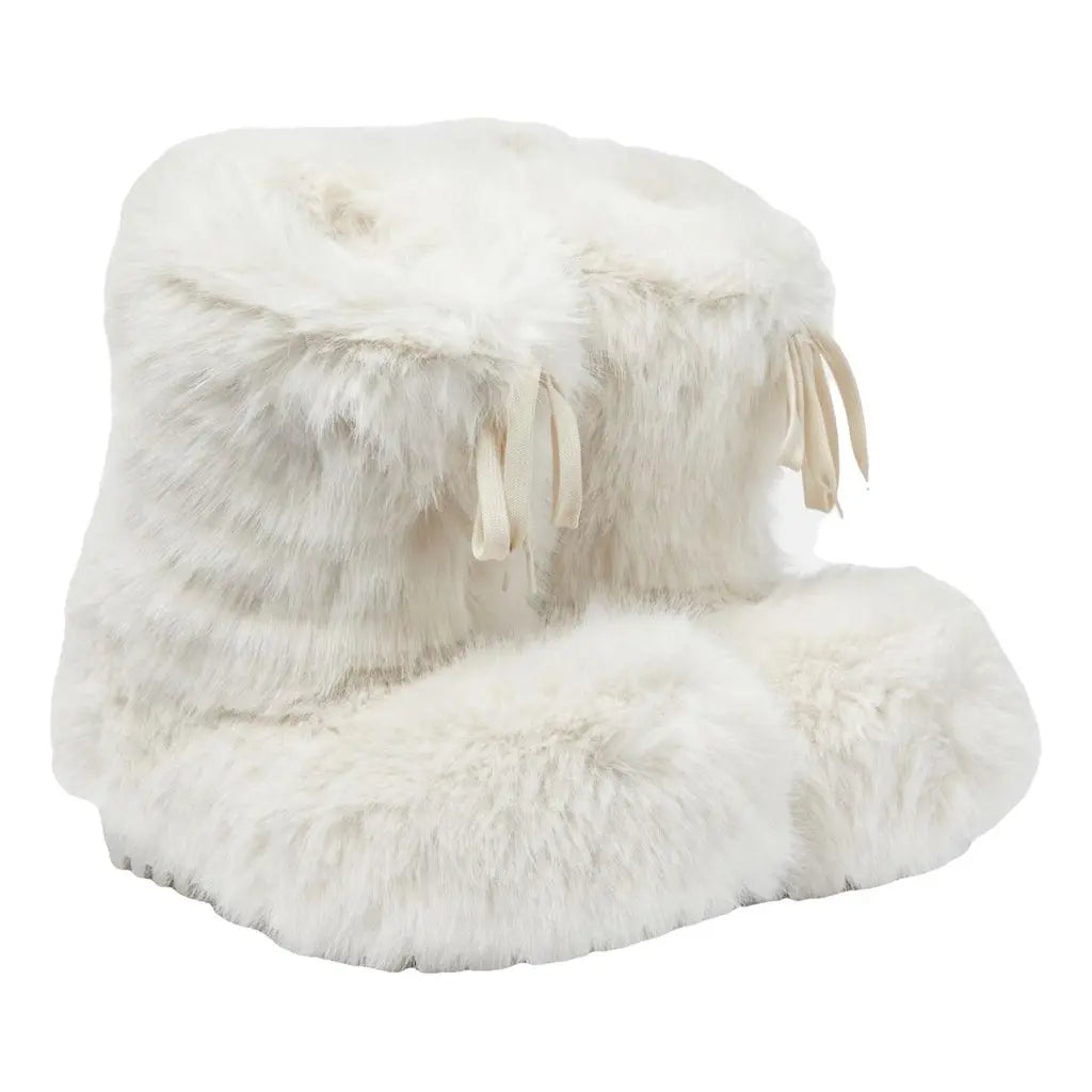 Balenciaga Alaska Mink Faux Fur snow boots