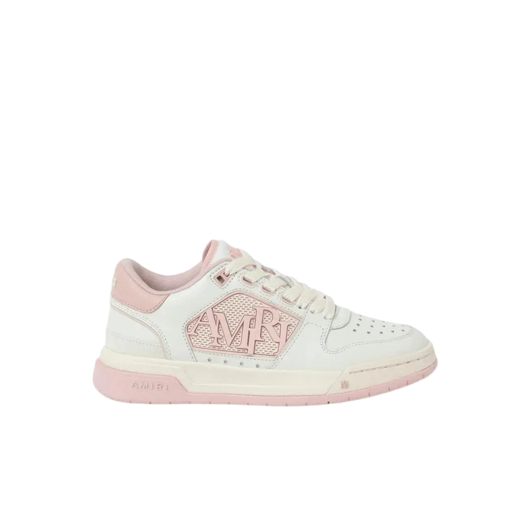 Amiri Classic Low White Pink